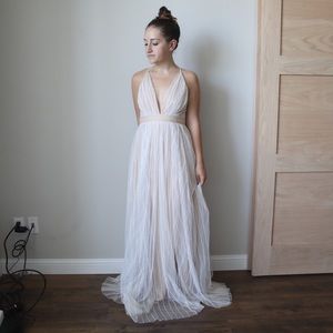 Stunning full tulle maxi dress